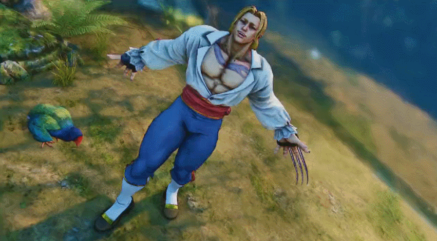 Street Fighter V - Vega Move List on Make a GIF